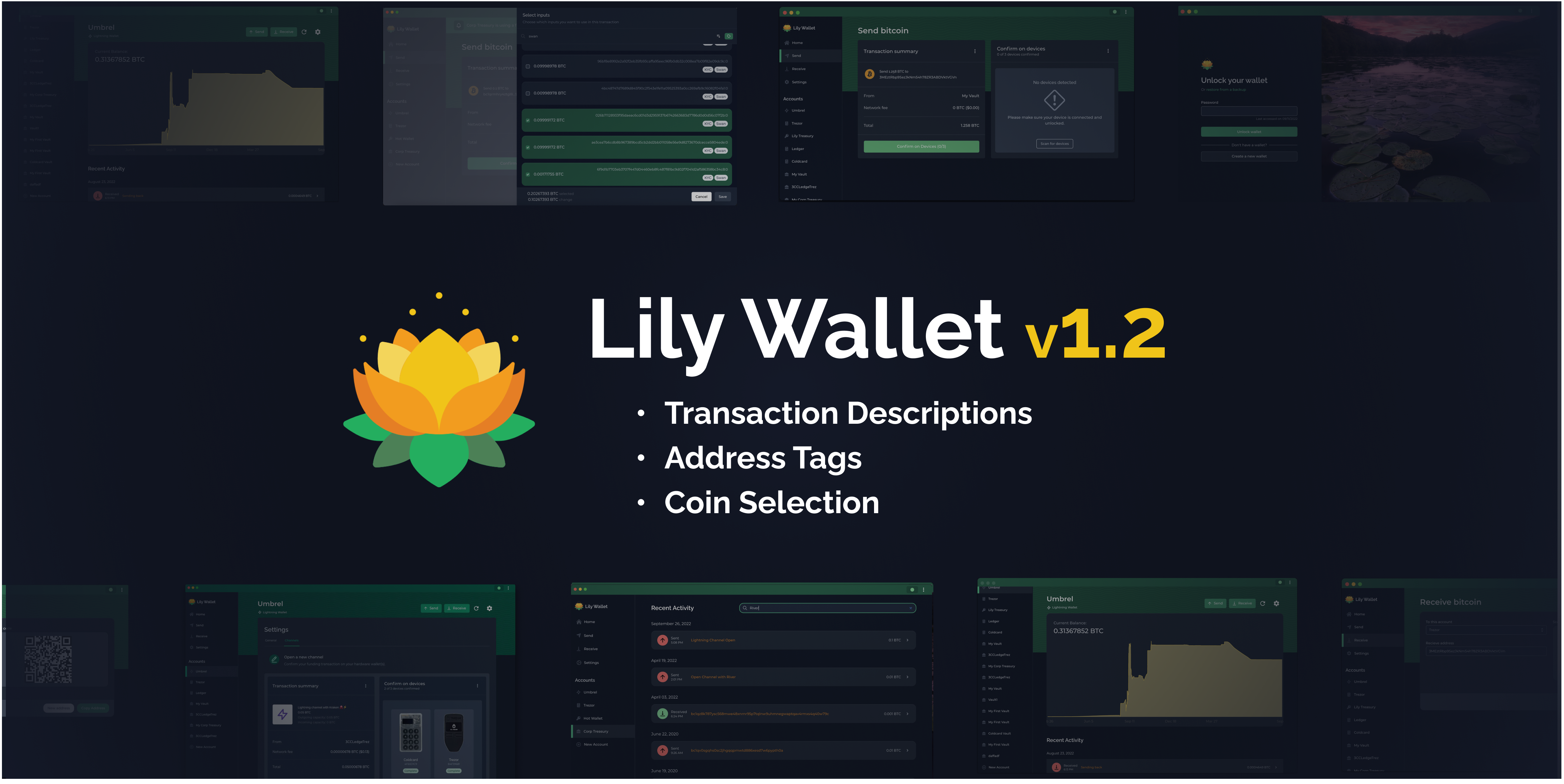 Lily Wallet v1.2 Header